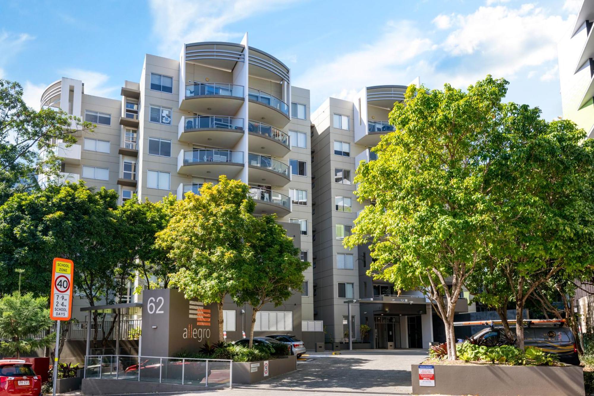 Allegro Apartments Brisbane Exterior photo